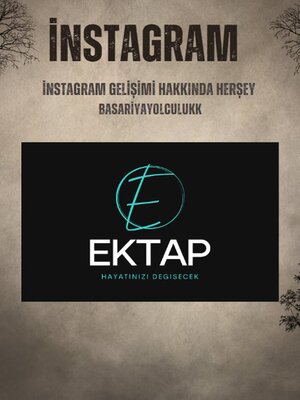 cover image of Instagram gelişimi hakkında bir e-kitap